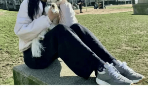 王祖贤在加拿大参加法会，打扮朴素，身材走样，现场帮忙搬桌子